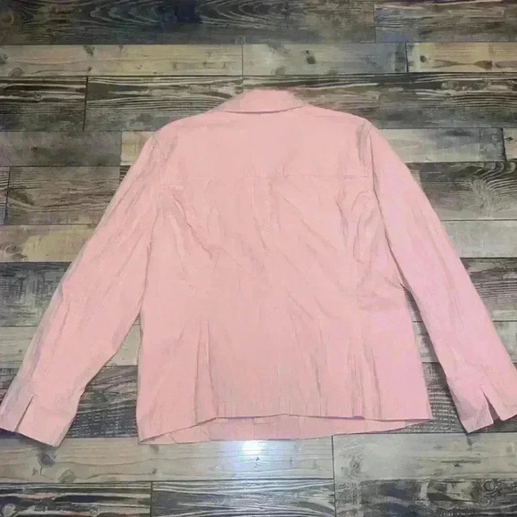 Susquehanna Trail Outfitters Cotton Pink Jacket Blazer size Large - Picture 7 of 7